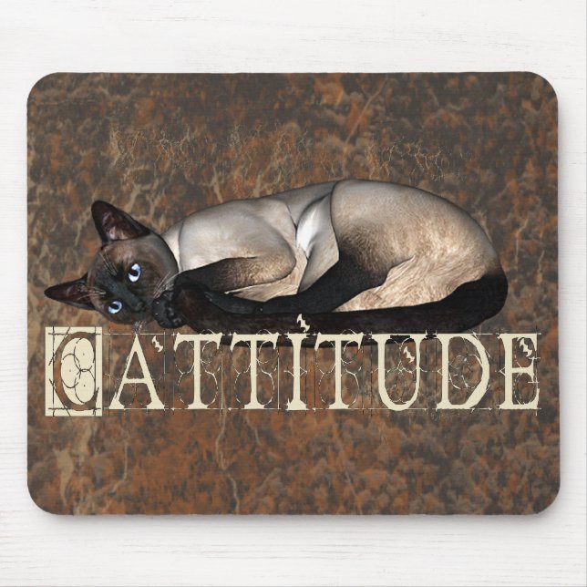 Cattitude Mousepad (Vorne)