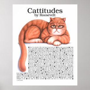 Cattitudes Poster