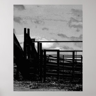 CAttle Chute-Szene Poster