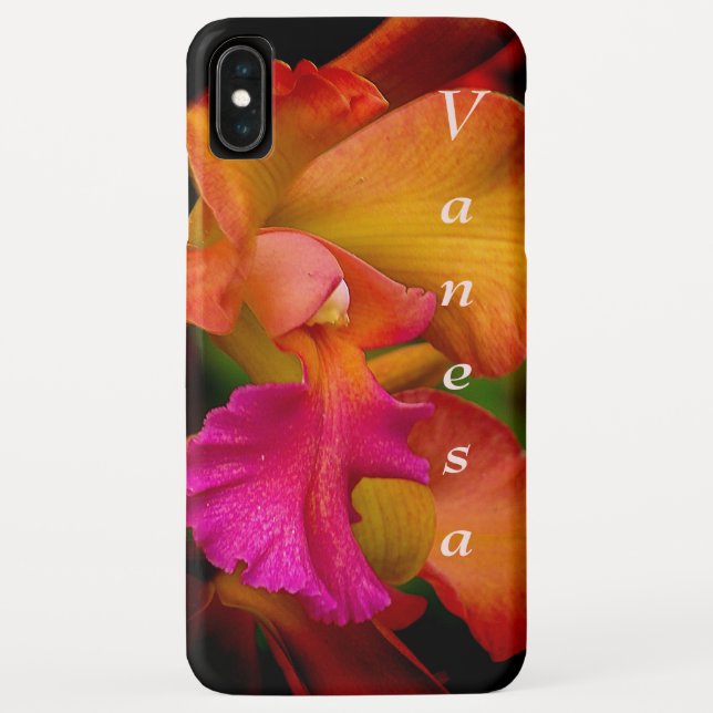 Cattleya Orchid Portrait Case-Mate iPhone Hülle (Rückseite)