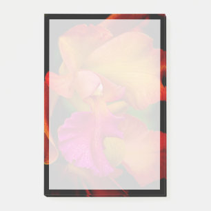 Cattleya Orchid Portrait Post-it Klebezettel