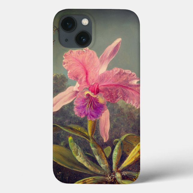 Cattleya Orchid und Three Hummingbirds Heade Case-Mate iPhone Hülle (Rückseite)