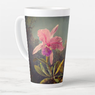 Cattleya Orchid und Three Hummingbirds Heade Milchtasse