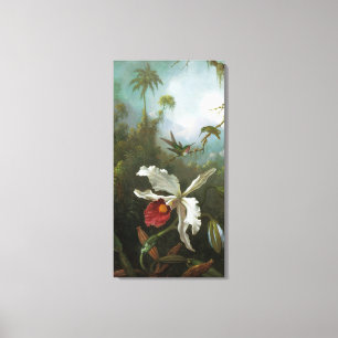 Cattleya Orchid Wrapped Canvas Leinwanddruck