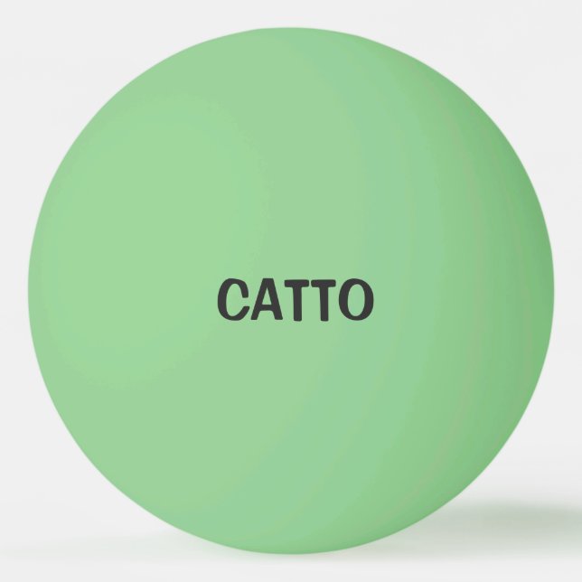 Catto Ping Pong Ball Tischtennisball (Vorderseite)