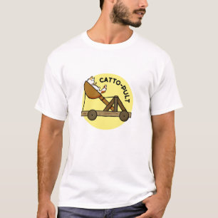 Catto-pult Cat Pun T - Shirt