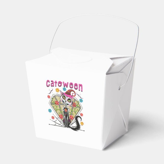 Cattoween Halloween Geschenkschachtel (Vorderseite)