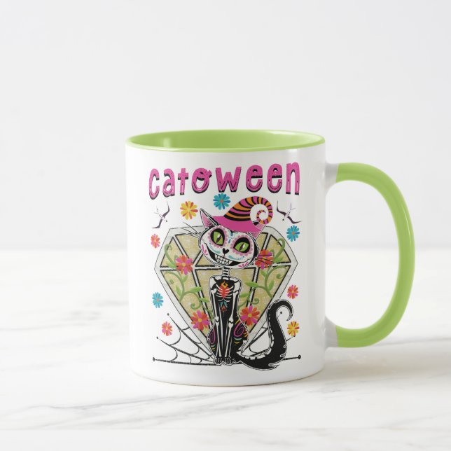 Cattoween Halloween Tasse (Rechts)