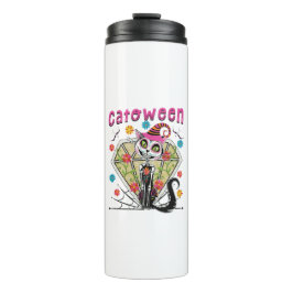 Cattoween Halloween Thermosbecher