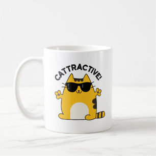 Cattraktiver, sonniger, attraktiver Cat Pub Kaffeetasse