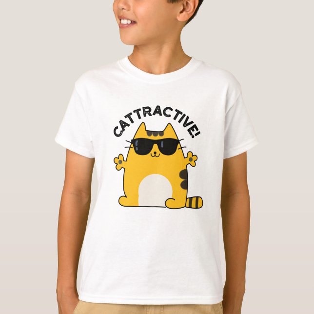 Cattraktiver, sonniger, attraktiver Cat Pub T-Shirt (Vorderseite)