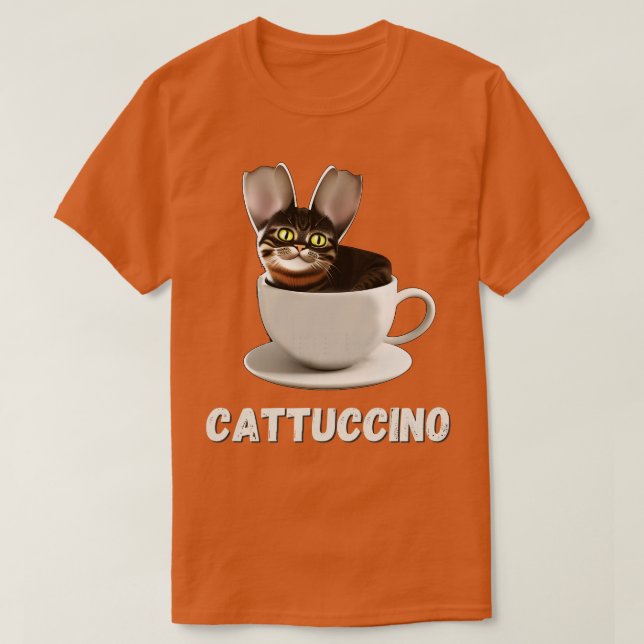 Cattuccino T-Shirt (Design vorne)