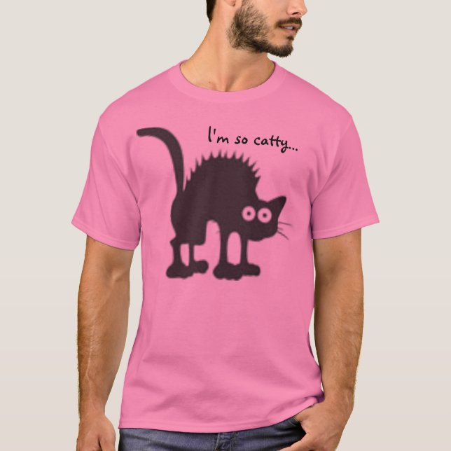 Catty Katze T-Shirt (Vorderseite)