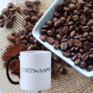 "Cattywampus" Südstaaten-Spruch-Kaffeetasse Verwandlungstasse