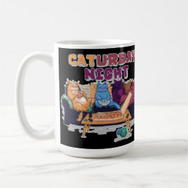 Caturday Night Kaffeetasse