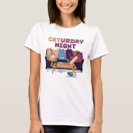 Caturday Night T-Shirt