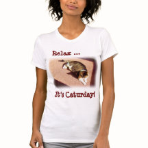 Caturday T - Shirt