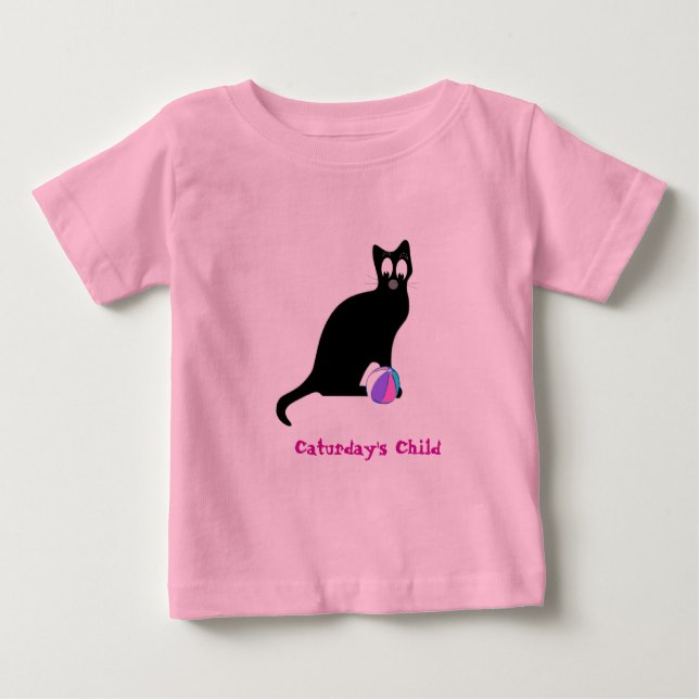 Caturdays Kind Baby T-shirt (Vorderseite)
