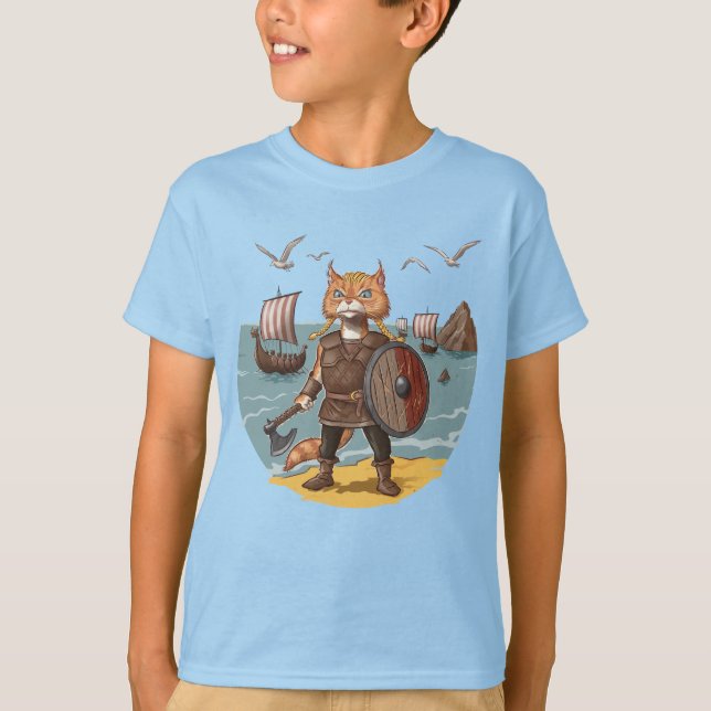 Catvikings T-Shirt (Vorderseite)