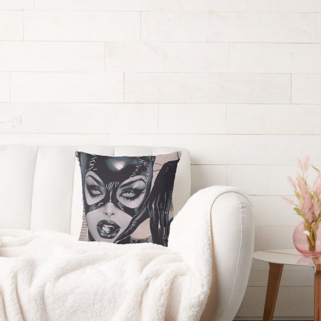 Catwoman #50 Sozomaika Cover Illustration Kissen (Liege)