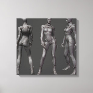 Catwoman Alternate Turnaround Leinwanddruck