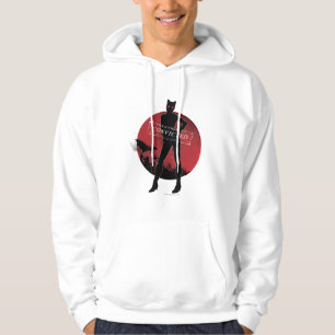 Catwoman Conviced White Hoodie
