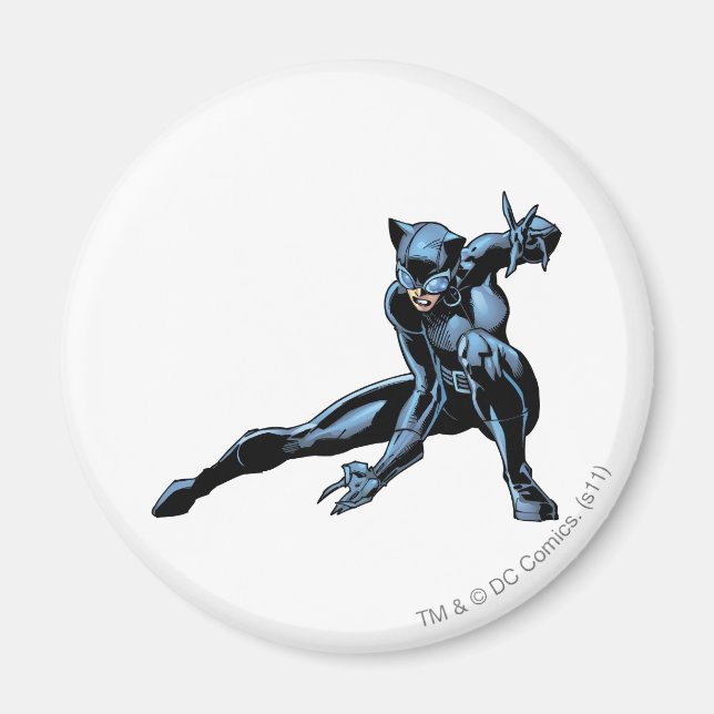 Catwoman Crouches Magnet (Vorne)