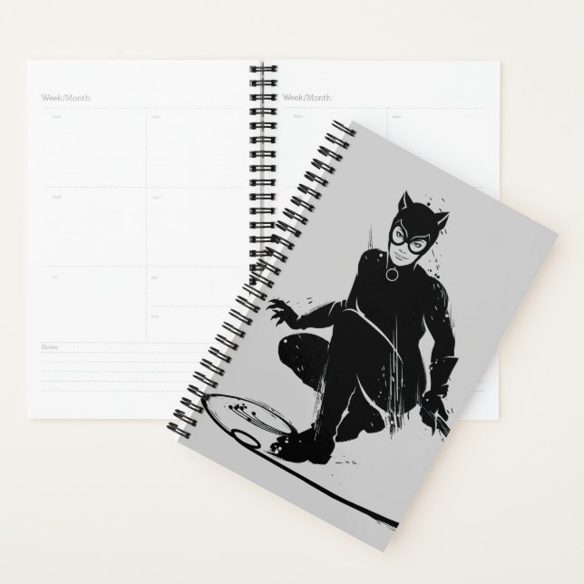 Catwoman Ink Brush Pose Planer (Anzeige)