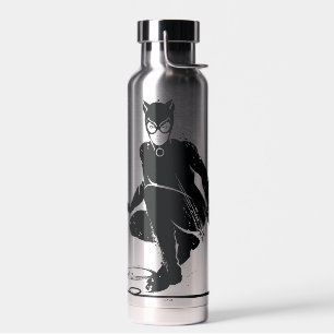 Catwoman Ink Brush Pose Trinkflasche