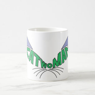 Catwoman-Logo Grün Tasse