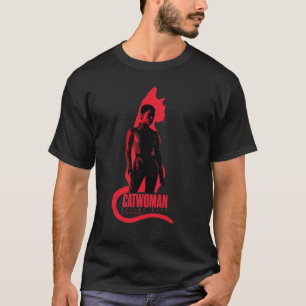 Catwoman Selina Kyle Cat Silhouette T-Shirt