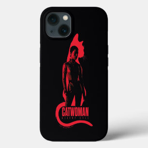 Catwoman Selina Kyle Katzen-Silhouette iPhone 13 Hülle