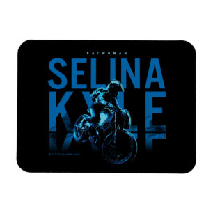 Catwoman Selina Kyle Motorrad Magnet