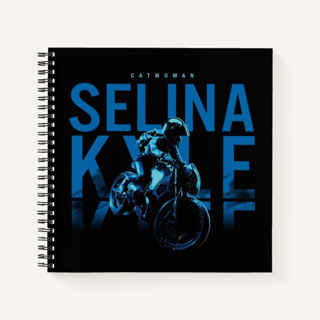 Catwoman Selina Kyle Motorrad Notizbuch (Vorderseite)