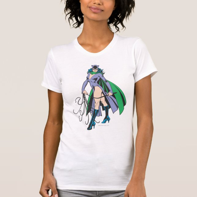 Catwoman Stands T-Shirt (Vorderseite)