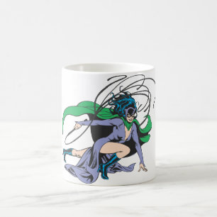 Catwoman stürzt sich vorwärts tasse