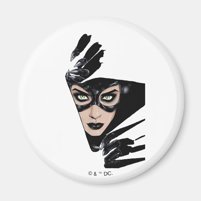 Catwoman The Claws Are Out Cover Illustration Magnet (Vorne)