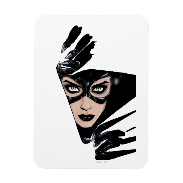 Catwoman The Claws Are Out Cover Illustration Magnet (Vertikal)