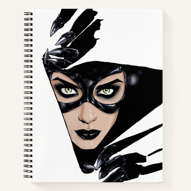 Catwoman The Claws Are Out Cover Illustration Notizbuch (Vorderseite)