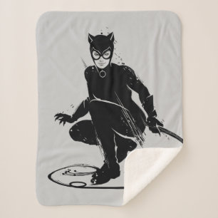 Catwoman Tintenpinsel-Pose Sherpadecke