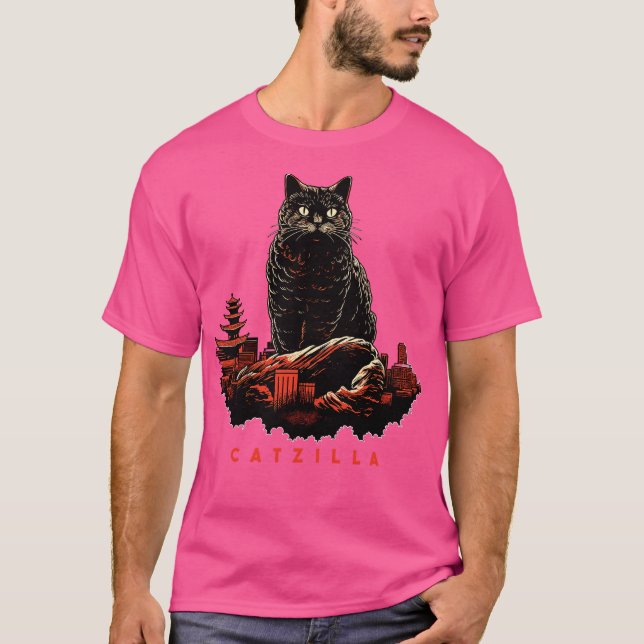 Catzilla 5 T-Shirt (Vorderseite)