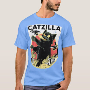 CATZILLA Black Cat Apparel Catzilla T-Shirt