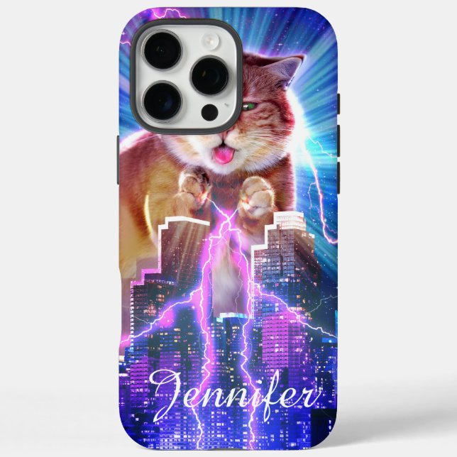 Catzilla Case-Mate iPhone Hülle (Rückseite)