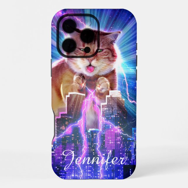 Catzilla                                           iPhone hülle (Rückseite)