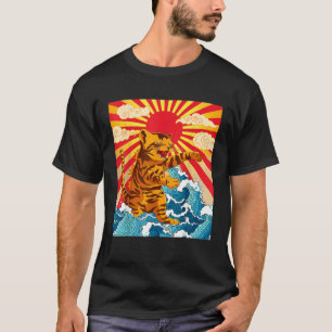 Catzilla Süße japanische Katze Zeug für Katzen-Mam T-Shirt