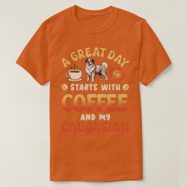 Caucasian Shepherd T-Shirt (Design vorne)