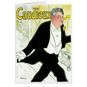 Caudieux von Toulouse Lautrec, Vintager Jugendstil