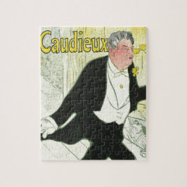 Caudieux von Toulouse Lautrec, Vintager Jugendstil Puzzle
