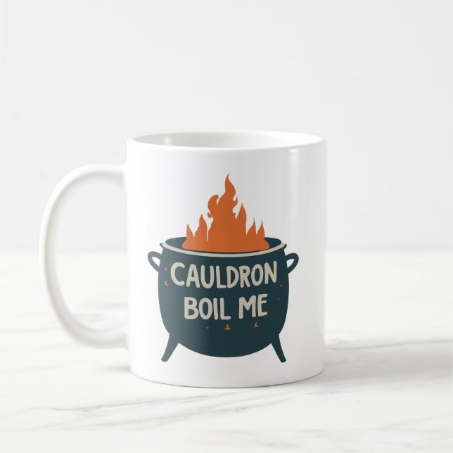 Cauldron Boil Me: Ein Whimsisches Abenteuer in Mag Kaffeetasse (Links)