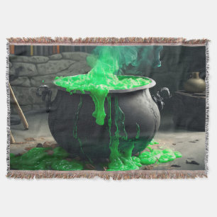 Cauldron Halloween Decke